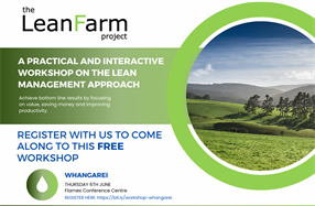 Lean Farm Project Workshop - WHANGAREI