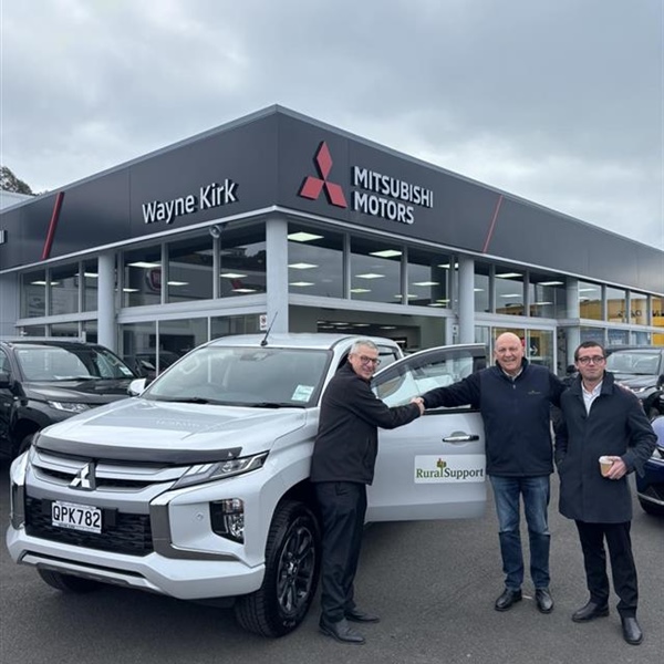 Hawke's Bay Rural Support Trust excited about their new 2024 Triton VRX