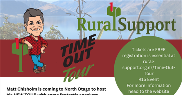 Time Out Tour - Wellbeing Panel, North Otago