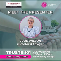 Dairy Women's Network - Trusts 101 – what are they and why might you need one? - LIVE Webinar