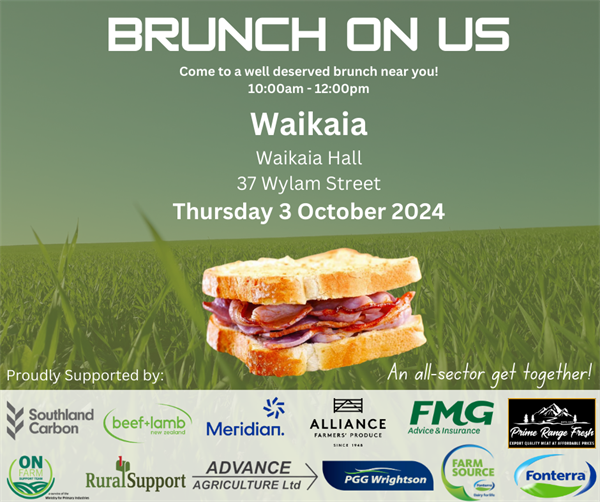 Brunch On Us - Waikaia, Southland