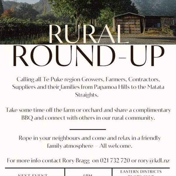 Rural Roundup - Paengaroa, Bay of Plenty