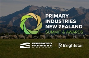 Primary Industries New Zealand Summit & Awards - Christchurch, Canterbury