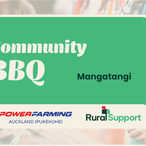 Community BBQ - Mangatangi, Waikato