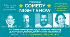 Farmstrong Comedy Night Show - Sheffield, Canterbury
