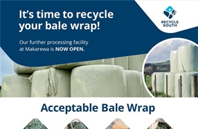 Recycling of Bale Wrap with Recycle South