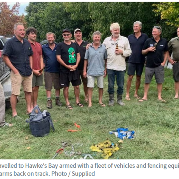 Cyclone Gabrielle: Group of southern farmers help out in Hawke’s Bay