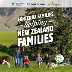 Fonterra Families helping NZ Families