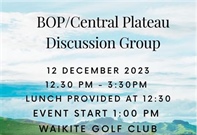 BOP/Central Plateau Discussion Group