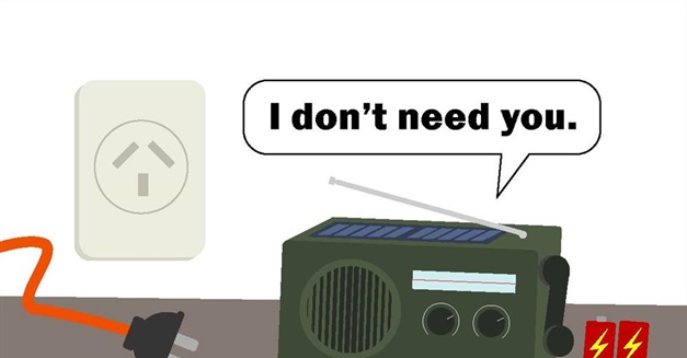 Can you tune into a radio station if you have a power cut?