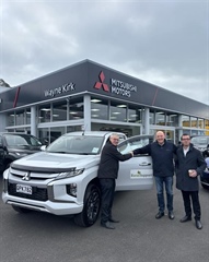 Hawke's Bay Rural Support Trust excited about their new 2024 Triton VRX