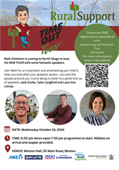 Time Out Tour - Wellbeing Panel, North Otago