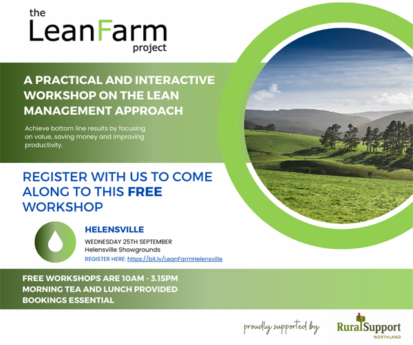 Lean Farm Interactive Workshop - Helensville, Northland