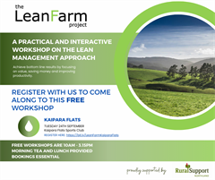 Lean Farm Project Workshop - Kaipara Flats, Northland