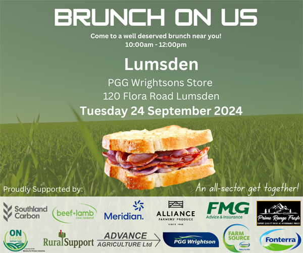 Brunch On Us - Lumsden, Southland