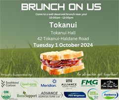 Brunch On Us - Tokanui, Southland