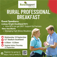 Rural Professional Breakfast - Invercargill, Southland