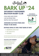 Balfour Young Farmer Bark Up '24 Fundraising Event - Balfour, Southland