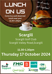 Lunch on Us - Scargill-Hurunui, North Canterbury