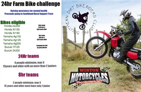 Southern Dirt Bike 24 hour Farm Bike Challenge - Waimumu, Southland