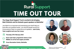 Time Out Tour - Balclutha